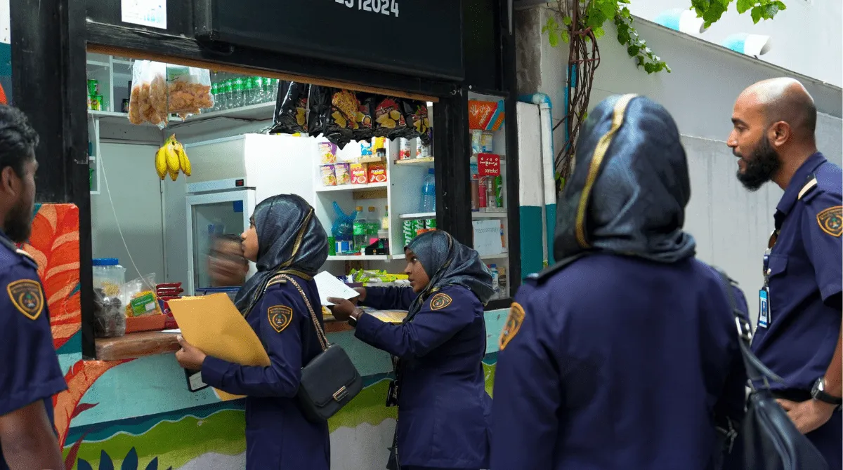Maldives Immigration Department conducting operations (Photo/Maldives Immigration)