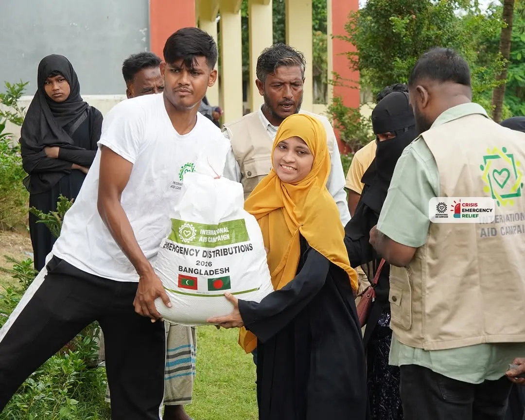 އައިއޭސީން ބަންގްލަދޭޝްގައި އެހީގެ ތަކެތި ބެހުމުގެ މަސައްކަތް ފުޅާކޮށްފި