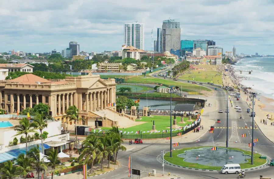 A view of Colombo, Sri Lanka’s commercial capital (Dmitry Chulov/Shutterstock)