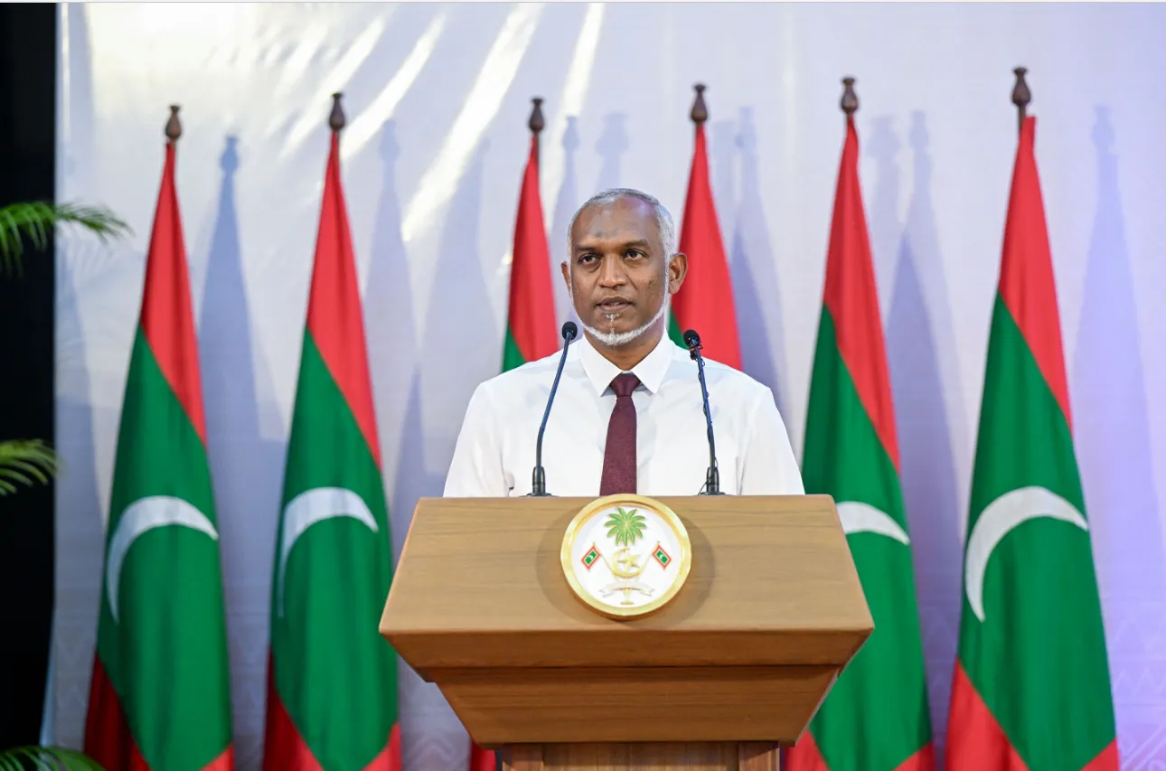 ރޭގެ ޖަލްސާގައި ރައީސް ވާހަކަދައްކަވަނީ: ފޮޓޯ/ ރައީސް އޮފީސް