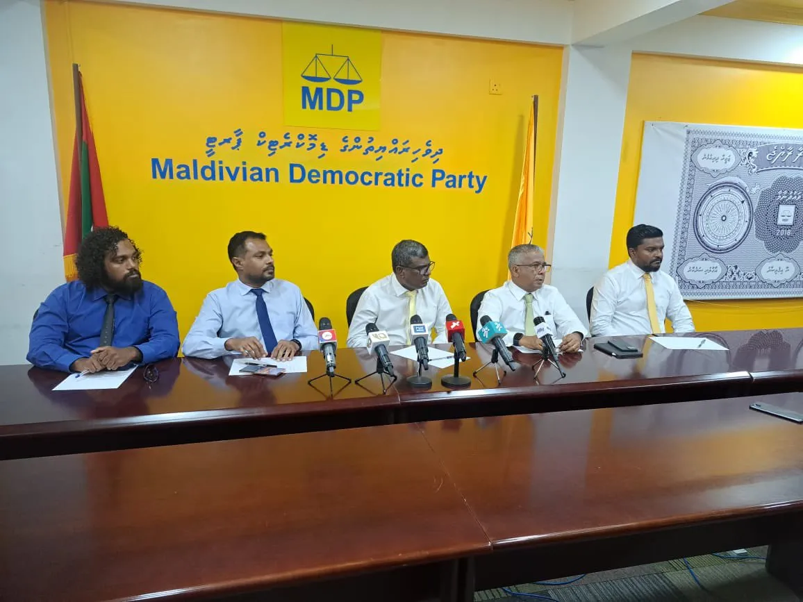 During a press conference held by the party's election committee.