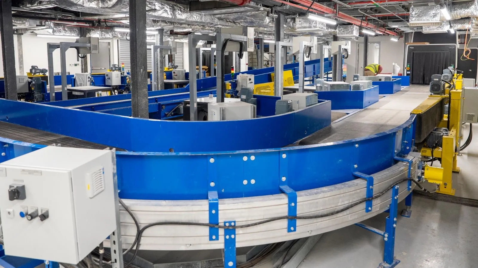 Baggage screening area at new terminal (Photo/MACL)