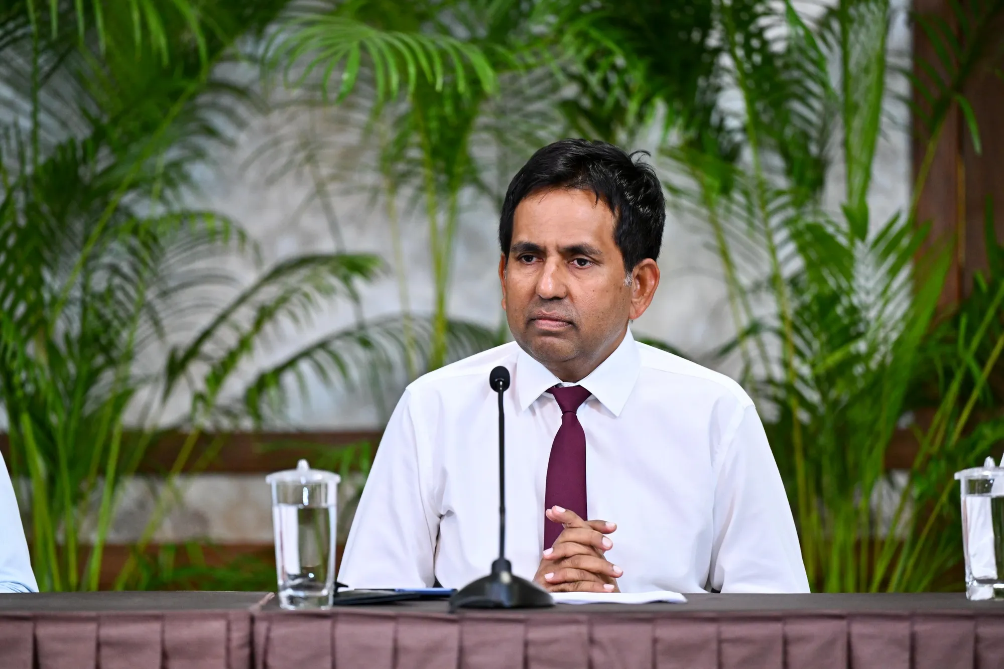 ނޫސްވެރީންގެ ބައްދަލްވުމުގައި އިކޮނޮމިކް މިނިސްޓަރު މުޙައްމަދު ސަޢީދު މައުލޫމާތު ދެއްވަނީ