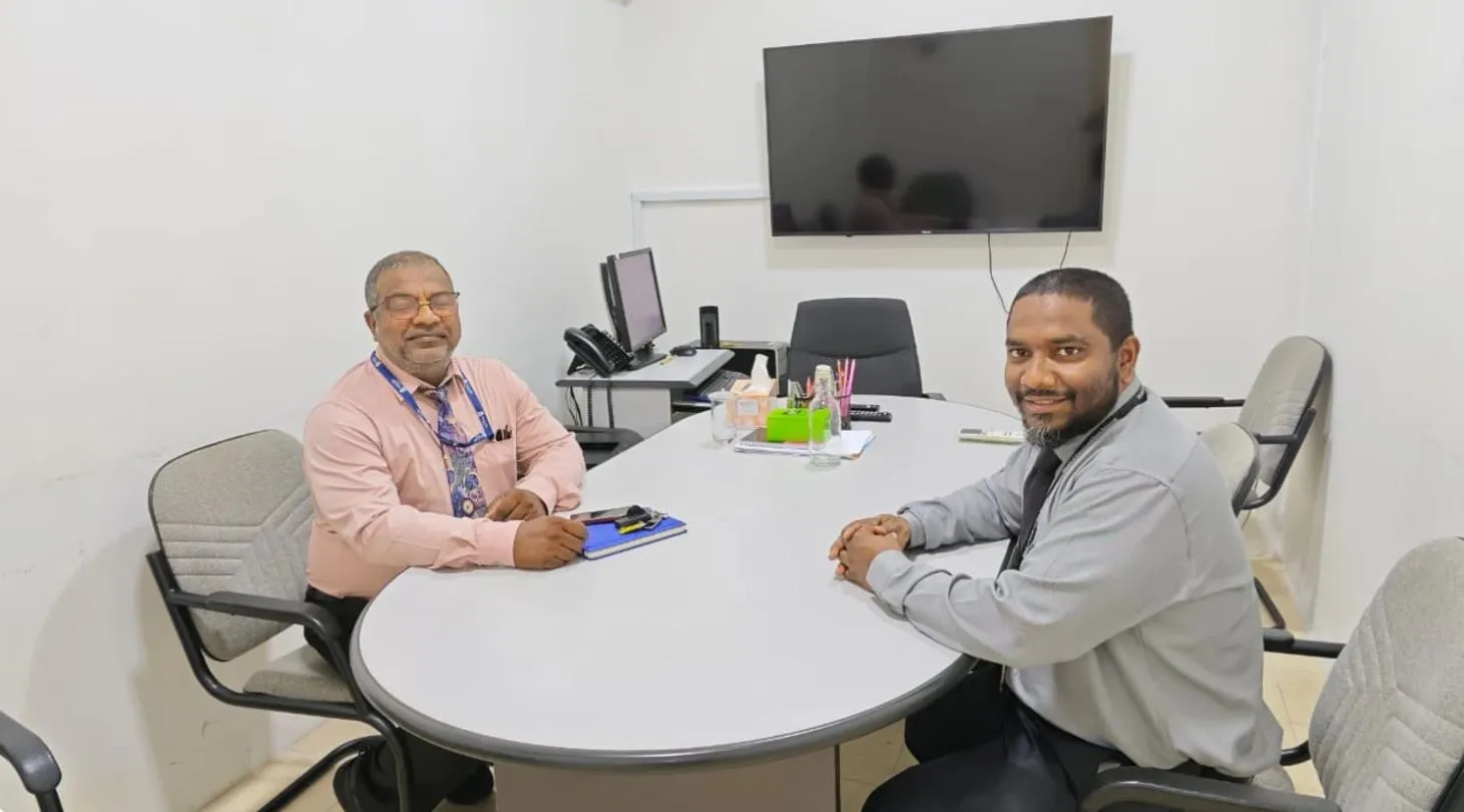 މަސްވެރި ސިނާއަތަށް ބޭނުންވާ މީހުން ބިނާކުރުމާއި ގުޅޭ މަޝްވަރާތައް ކުރިއަށް ގެންގޮސްފި