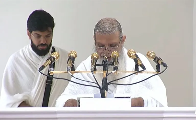 މިއަހަރުގެ ހައްޖު ޚުޠުބާ ވިދާޅުވަނީ، ޢައްޝައިޚް ޢަލީ ބިން ޢަބްދުއްރަޙްމާން އަލްޙުޛައިފީ