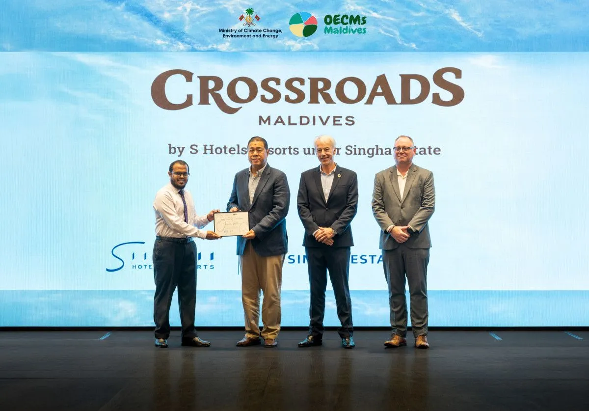 CROSSROADS Maldives marine area receives official OECM conservation status