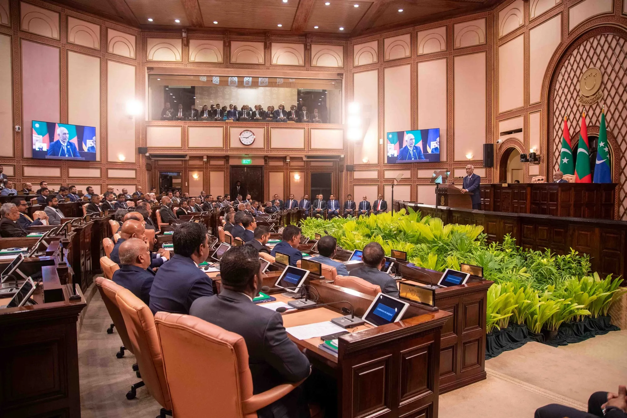 ރިޔާސީބަޔާން އިއްވުން: ބަޔާނުގެ ވަކި ހިސާބަކުން އިދިކޮޅު މެމްބަރުންގެ ޖެއްސުންކުރުންތައް ފެށިއްޖެ