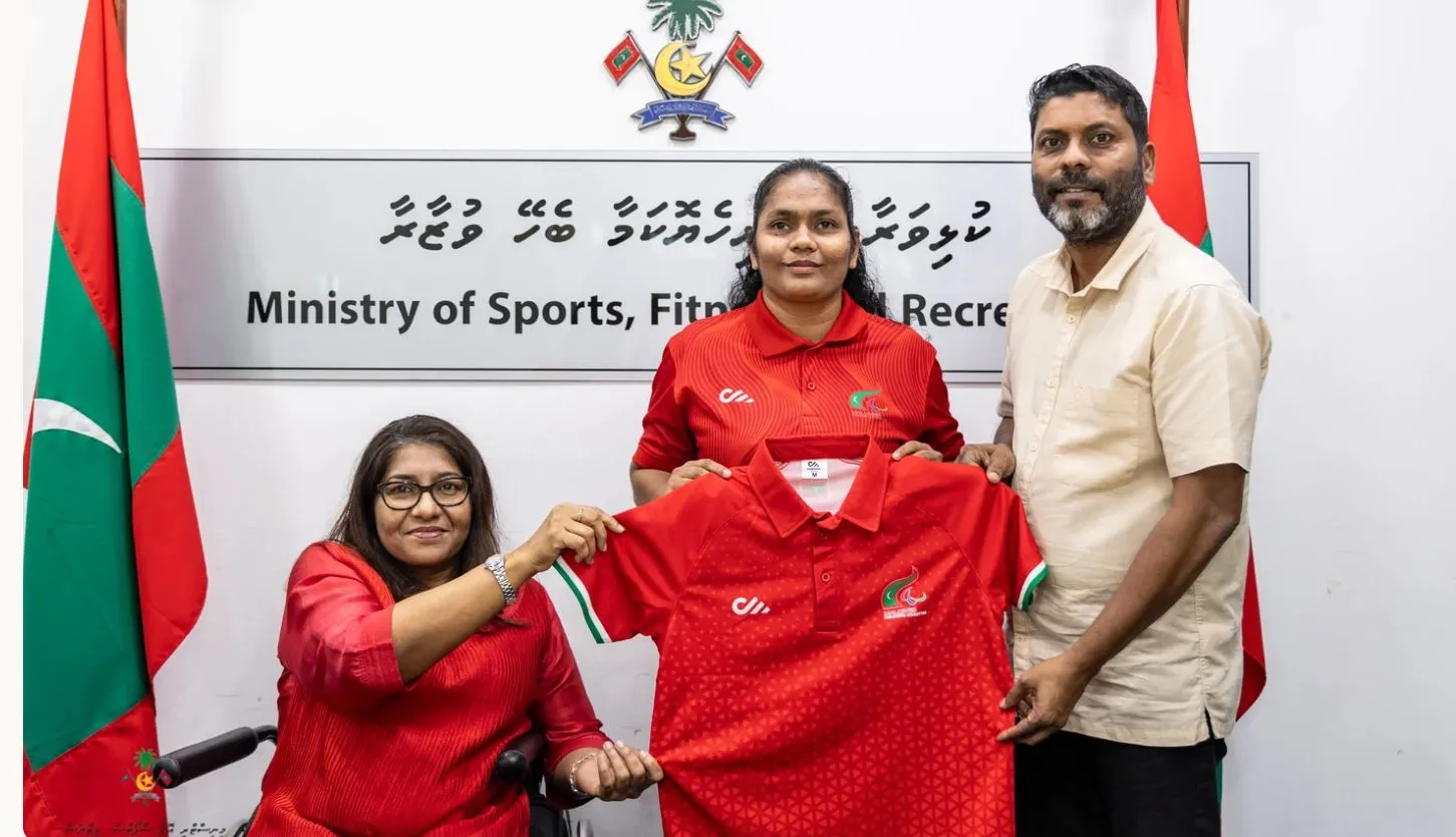 ޕެރަލިމްޕިކް ގޭމްސްގައި ވާދަކުރާ ޓީމަށް ވަޒީރު ރާފިޢު ޖާޒީ ހަވާލްކޮށްދެއްވައިފި