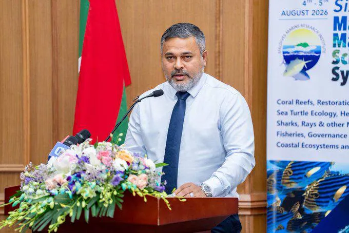 Fisheries Minister Ahmed Shiyam (Photo/Ministry of Fisheries)