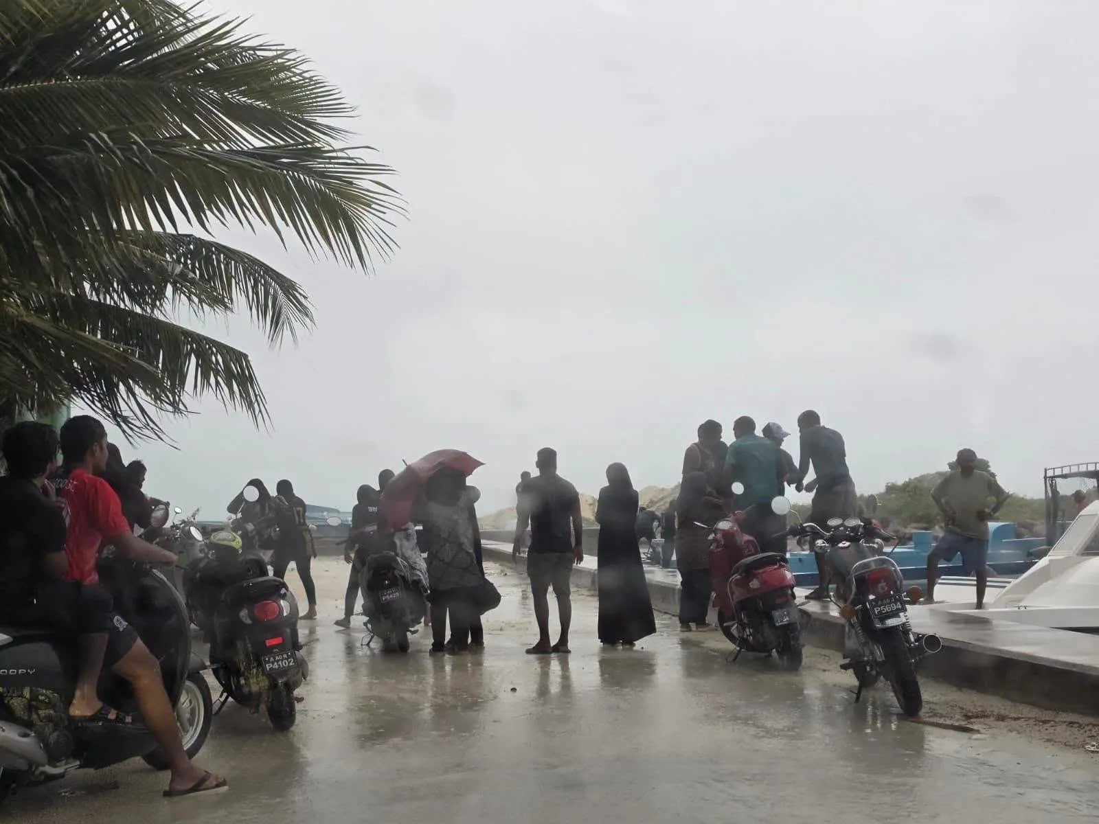 ިލަންދޫއަށް ގެނައި މީހުން އެރަށަށް ފައިބަނީ.. ފޮޓޯ: ފުލުހުން