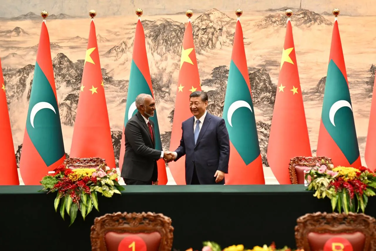 ރައީސް ޗައިނާއަށް ކުރެއްވި ދަތުރުފުޅުގެ ތެރެއިން / ފޮޓޯ:ރައީސް އޮފީސް