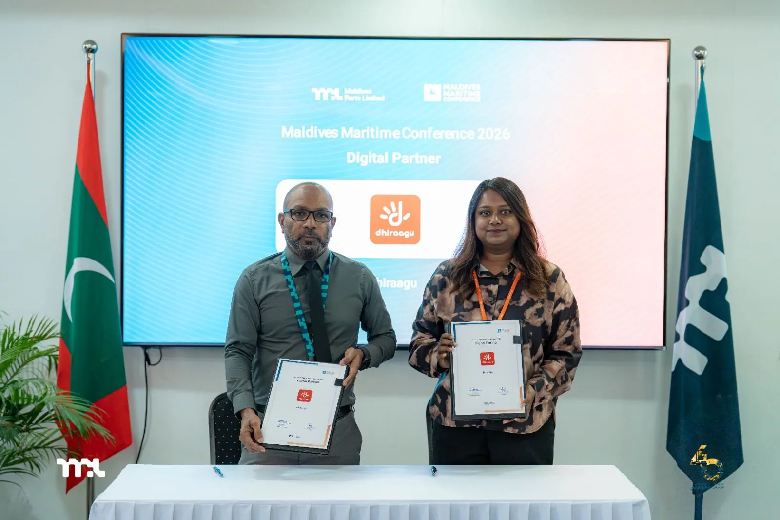 Dhiraagu Signs as Digital Partner for Maldives Maritime Conference 2026 on April 15