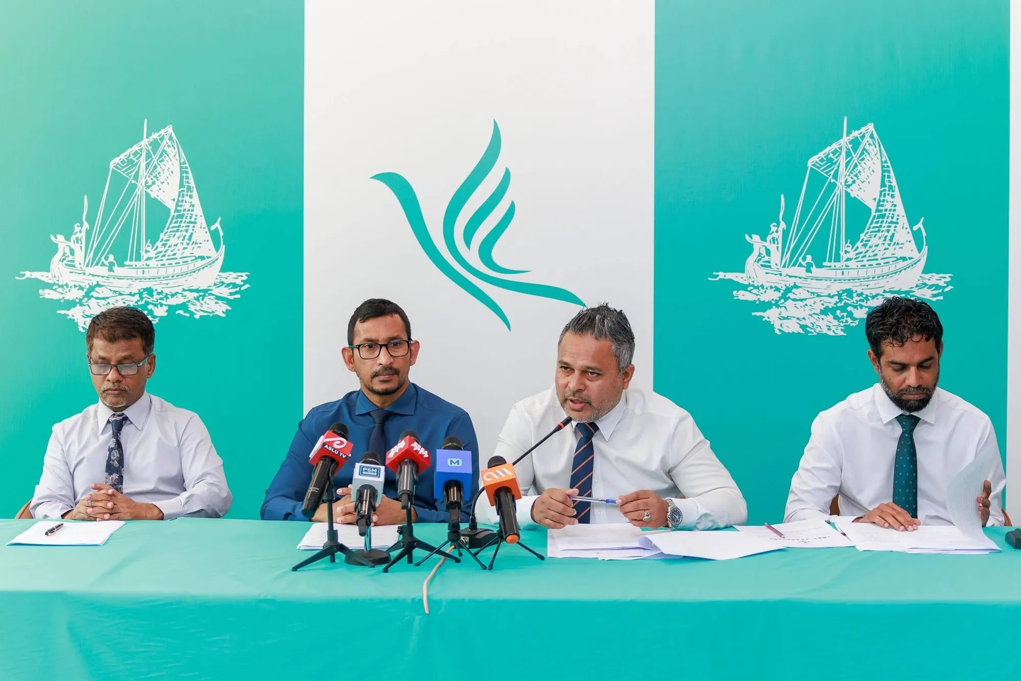 ޕީއެންސީން މިއަދު ބޭއްވި ނޫސްވެރިންގެ ބައްދަލުވުމުގެ ތެރެއިން: ފޮޓޯ/ ޕީއެންސީ