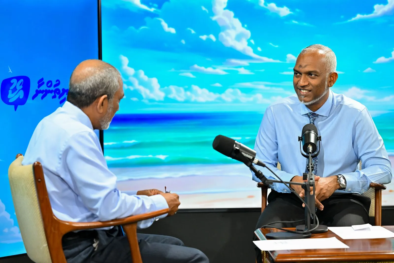 ރައީސުލްޖުމްހޫރިއްޔާ ”ރައްޔިތުންނާއެކު“ ޕޮޑްކާސްޓް: ފޮަަޓޯ/ ރައީސް އޮފީސް
