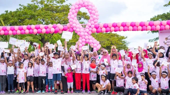 "ޕިންކް ރިބަން ރަން ވޯކް" އަންނަ ހޮނިހިރު ދުވަހު