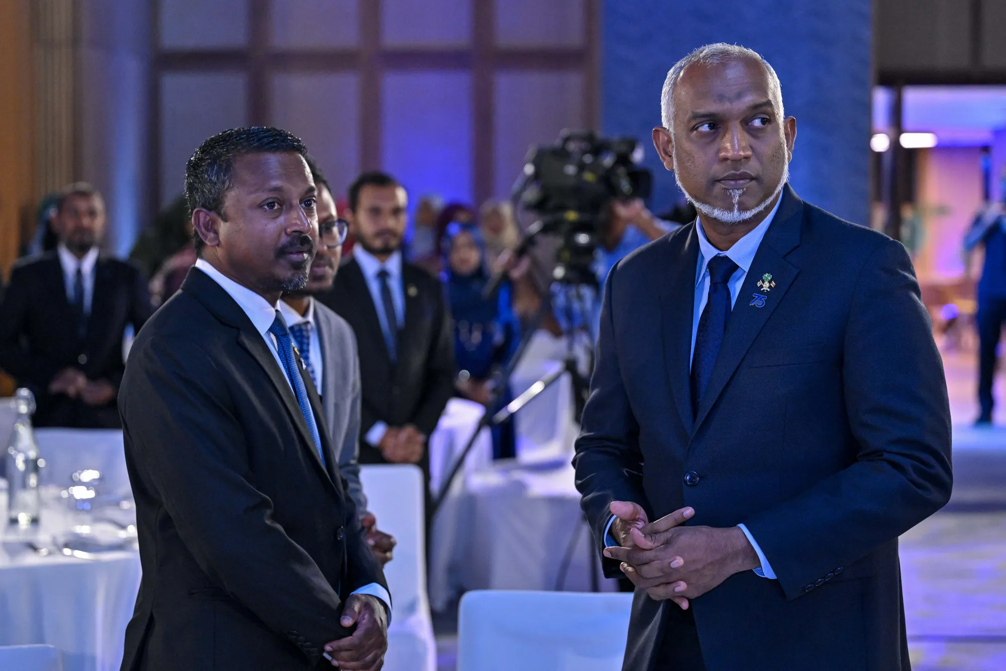 ރައީސުލްޖުމްހޫރިއްޔާ ޑރ. މުހައްމަދު މުއިއްޒު އަދި އޭޖީ އުޝާމް