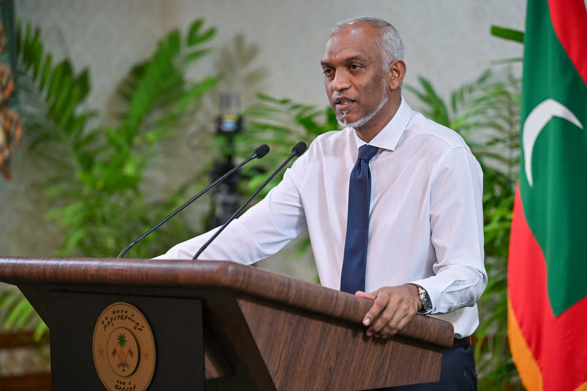 ރައީސް ޑރ މުހައްމަދު މުއިއްޒު -- ފޮޓޯ: ރައީސް އޮފީސް