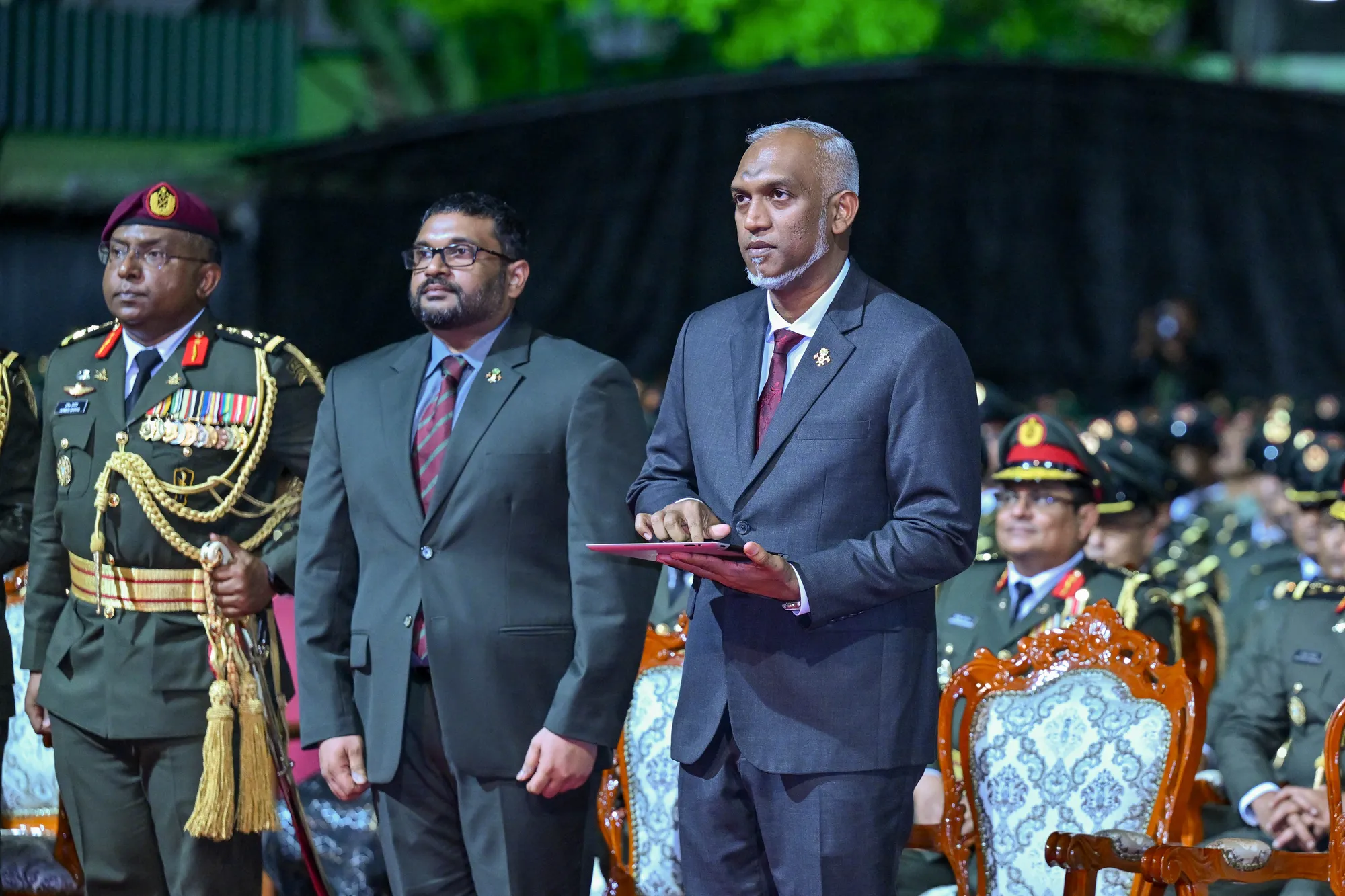 ހަށިހެޔޮކަމުގެ ކުލަ ތައާރަފުކުރުން -- ފޮޓޯ: ރައީސް އޮފީސް