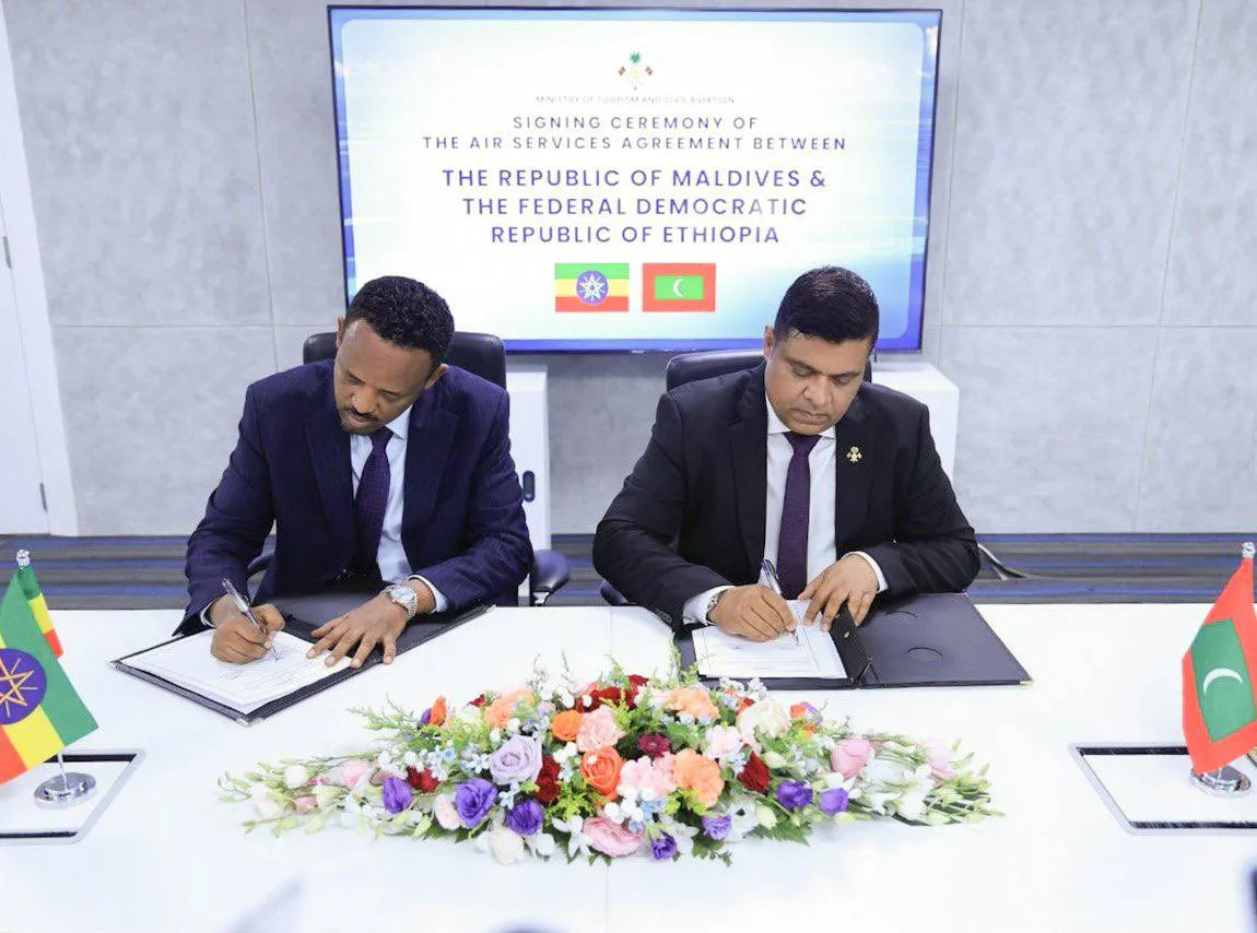 From the agreement signing (Maldives Civil Aviation Authority)