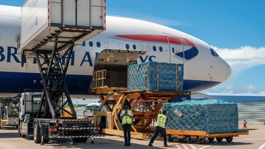 Sea-to-Air Cargo Service Moves 140 Tons to 26 Countries in January