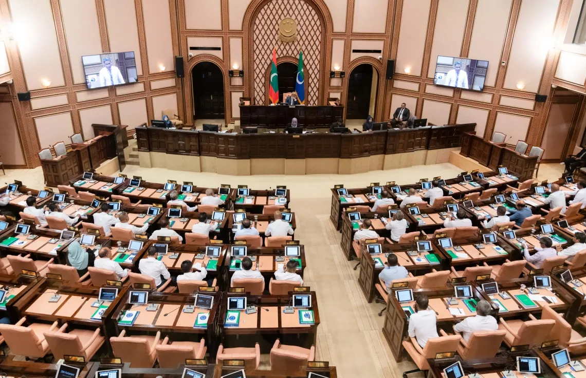 ޓެކްސް ނެގޭ ދާއިރާ ފުޅާކުރުމުގެ ބިލަށް މަޖިލީހުގައި މެންބަރުންގެ ތާއީދު ލިބިއްޖެ