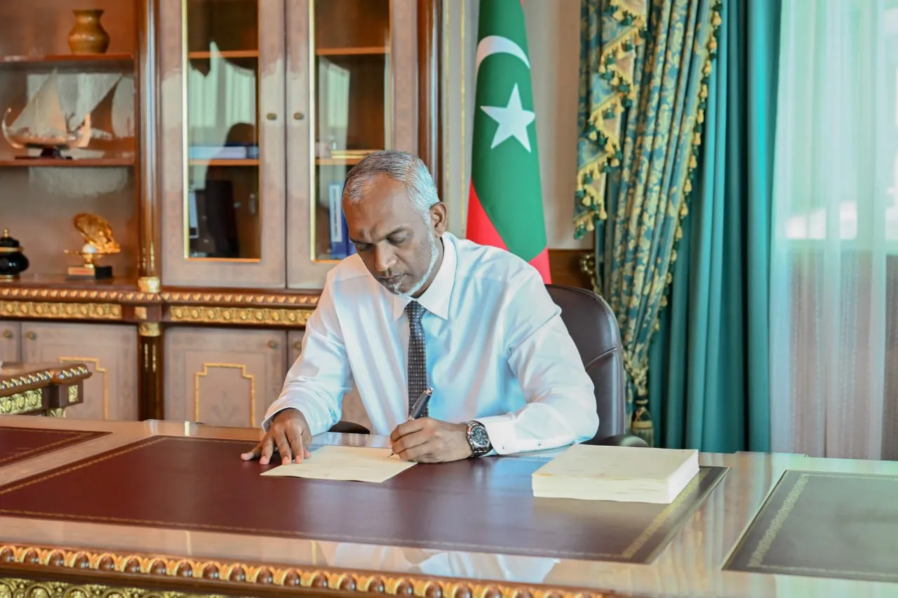 President Dr Mohamed Muizzu (Photo/President's office)