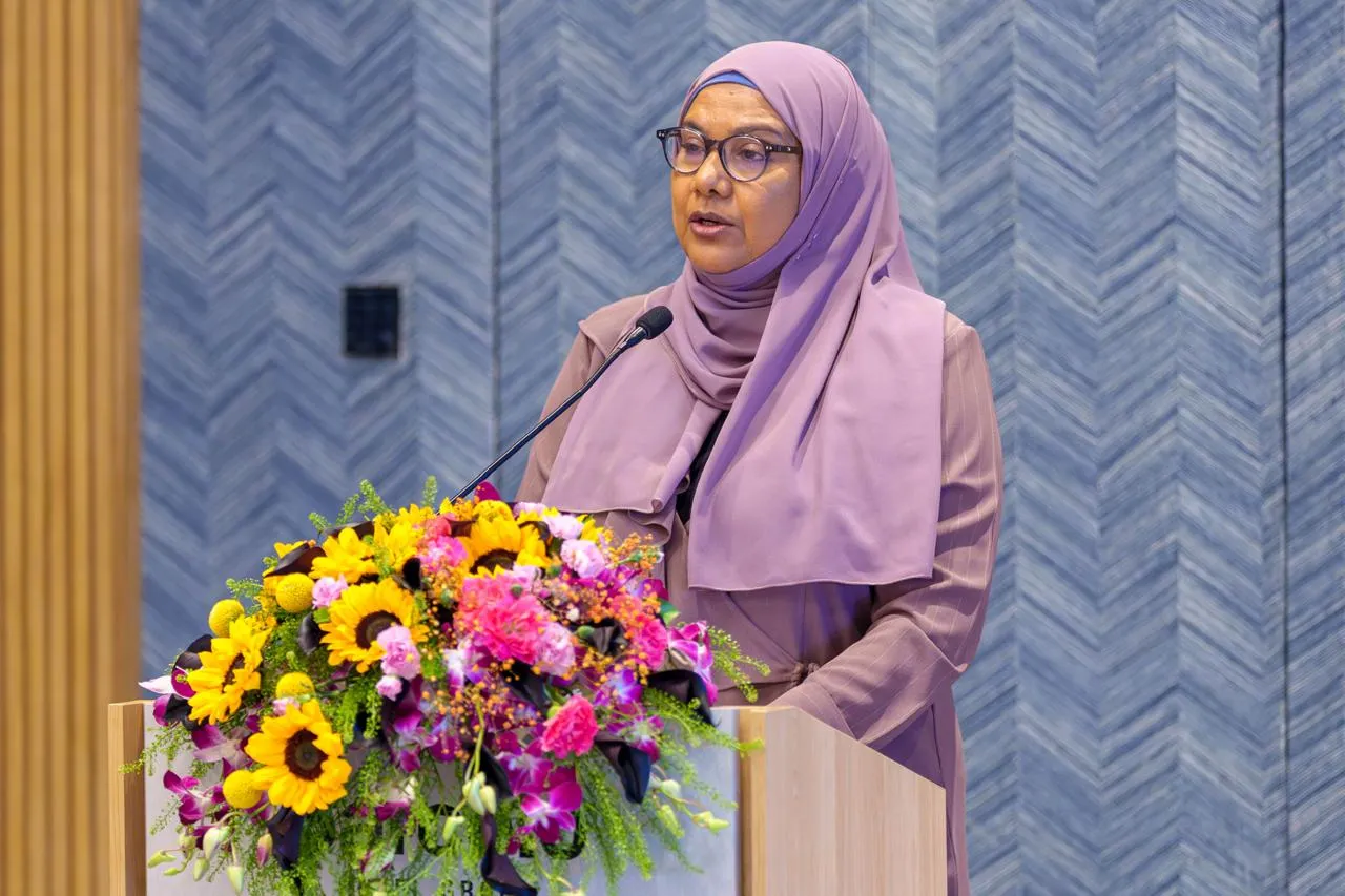 އިއްޔެގެ ރަސްމިއްޔާތުގައި ވަޒީރު ވާހަކަދައްކަވަނީ؛ ފޮޓޯ/ އިޖުތިމާޢީ ތަރައްގީއާ ބެހޭ ވުޒާރާ