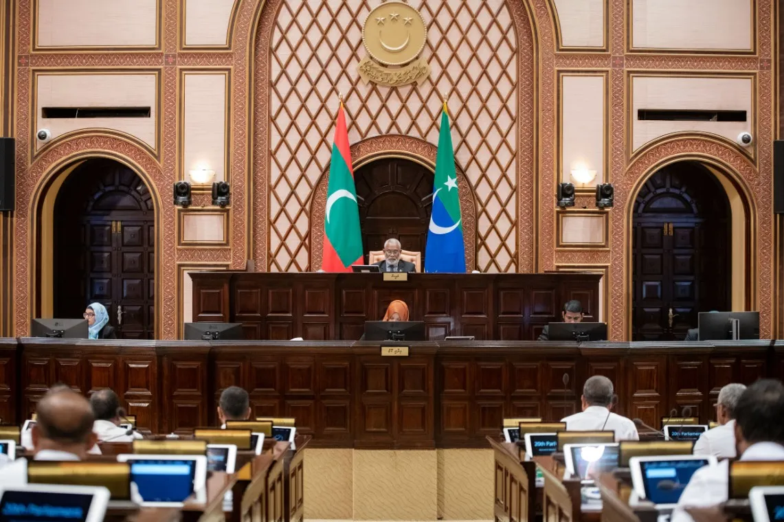 މަޖިލީހުގެ ޖަލްސާ... ފޮޓޯ: މަޖިލީހުގެ އިދާރާ
