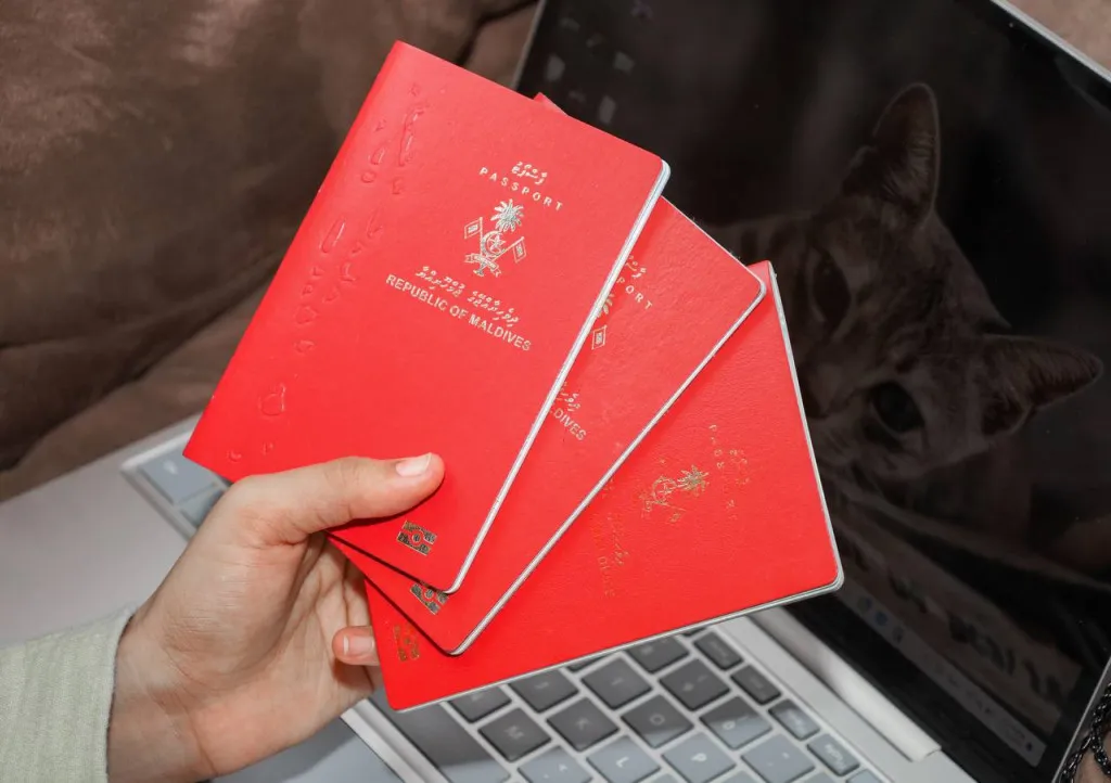 Maldives passport (Photo/TMJ)