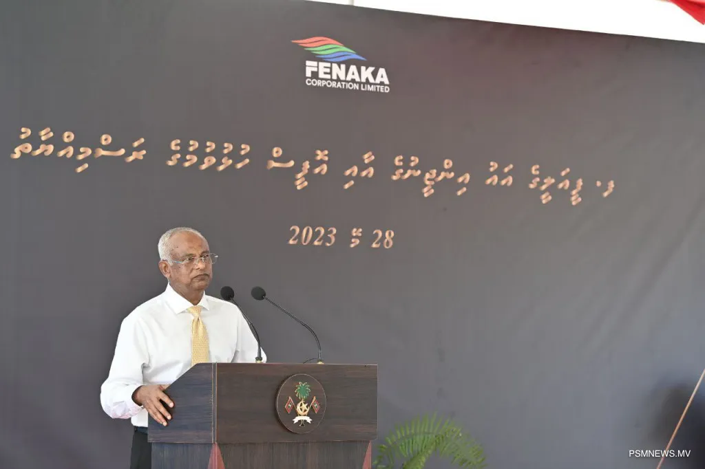 މަސް ގަނޑުކުރެވޭ ކެޕޭސިޓީ 80 އިން 500 މެޓްރިކް ޓަނަށް އިތުރުކުރެވިއްޖެ: ރައީސް ޞާލިހު