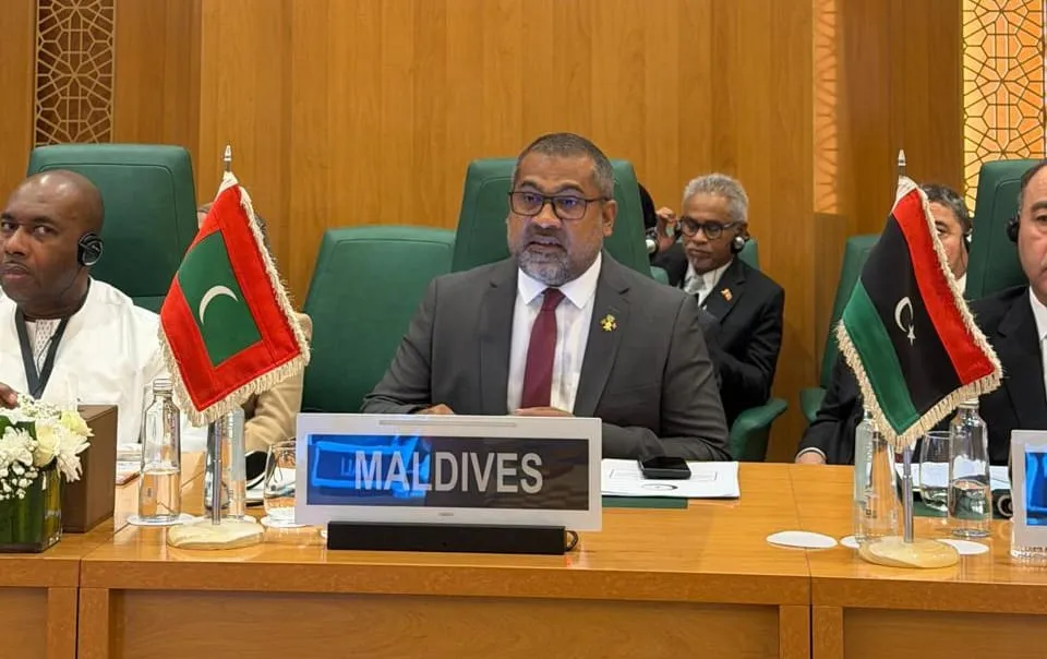 Minister of Foreign Affairs Dr Abdulla Khaleel  22nd Extraordinary Session of the OIC Council of Foreign Ministers in Jeddah (Photo/Ministry of Foreign Affairs)