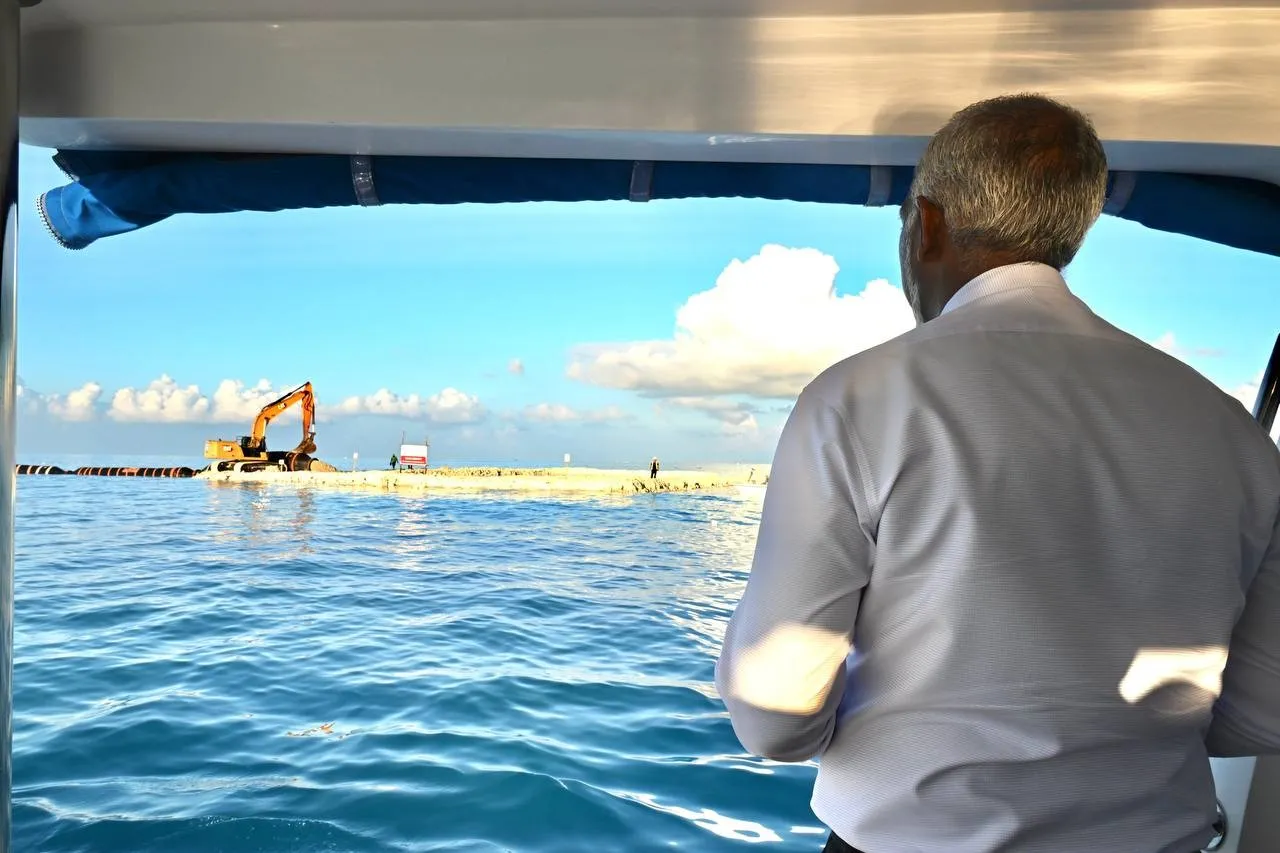 President Announces Completion of Hulhumalé Phase 3 Reclamation