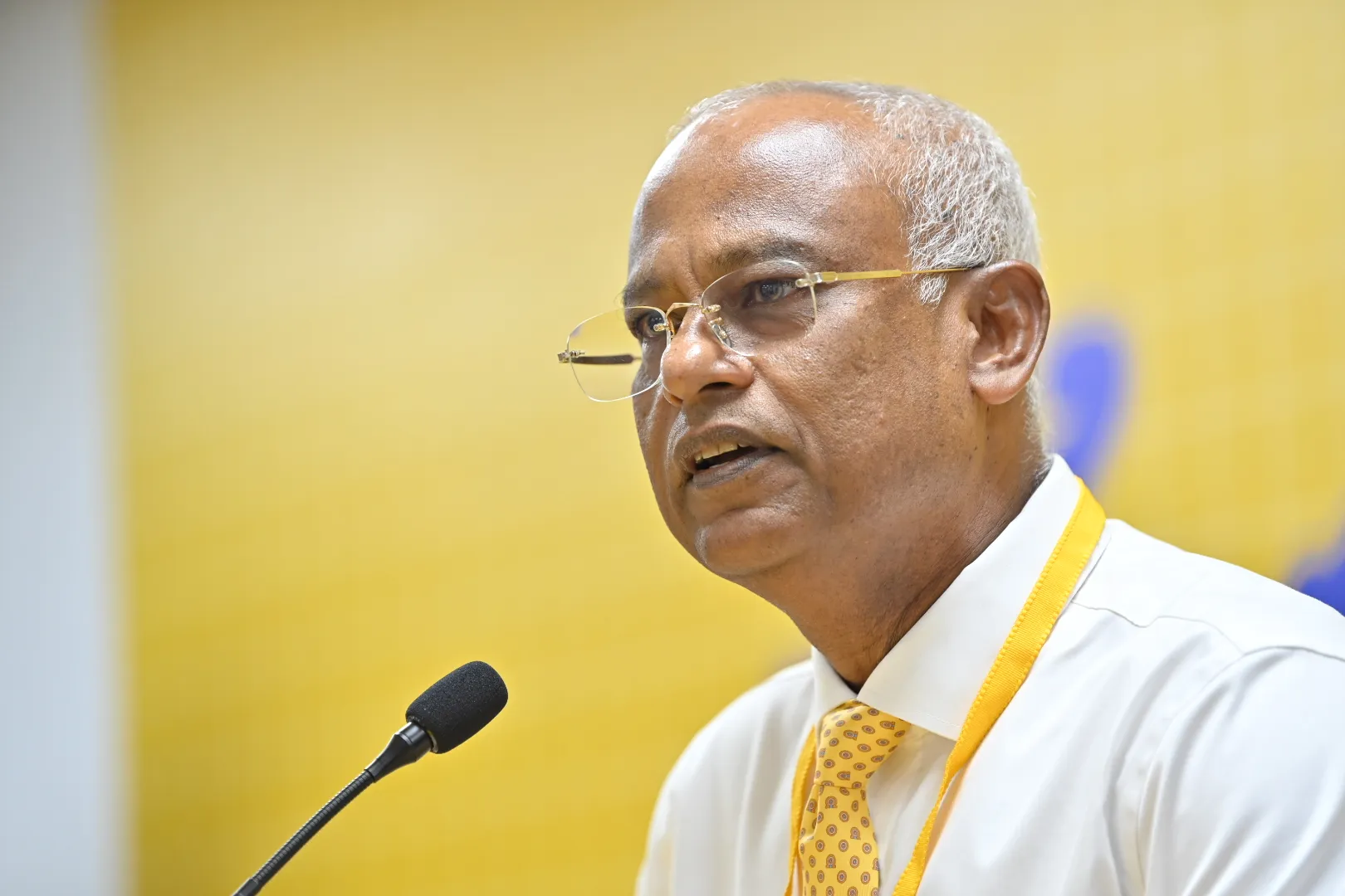 ކުރީގެ ރައީސް އިބްރާޙީމް މުޙައްމަދު ޞާލިހް: ފޮޓޯ/ އެމްޑީޕީ