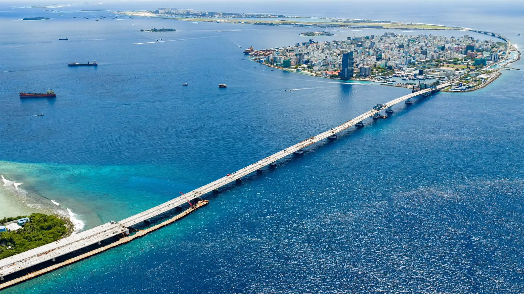 ތިލަމާލެ ބުރިޖު: މާލެ-ވިލިމާލެ އެއްގަމު މަގުން ގުޅުވާލައިފި