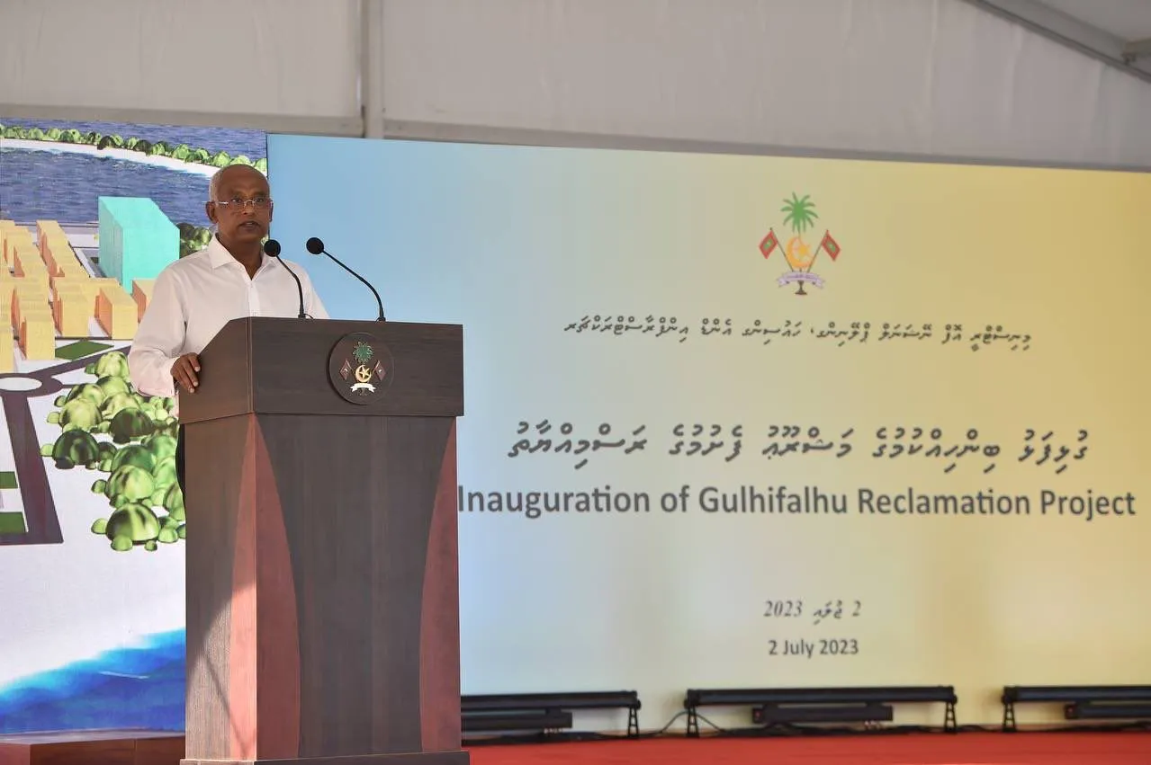 ތިލަމާލެ ބްރިޖު އަންނަ އަހަރަށް ނިންމާ ބޭނުން ކުރަން ފެށޭނެ: ރައީސް ޞާލިހު