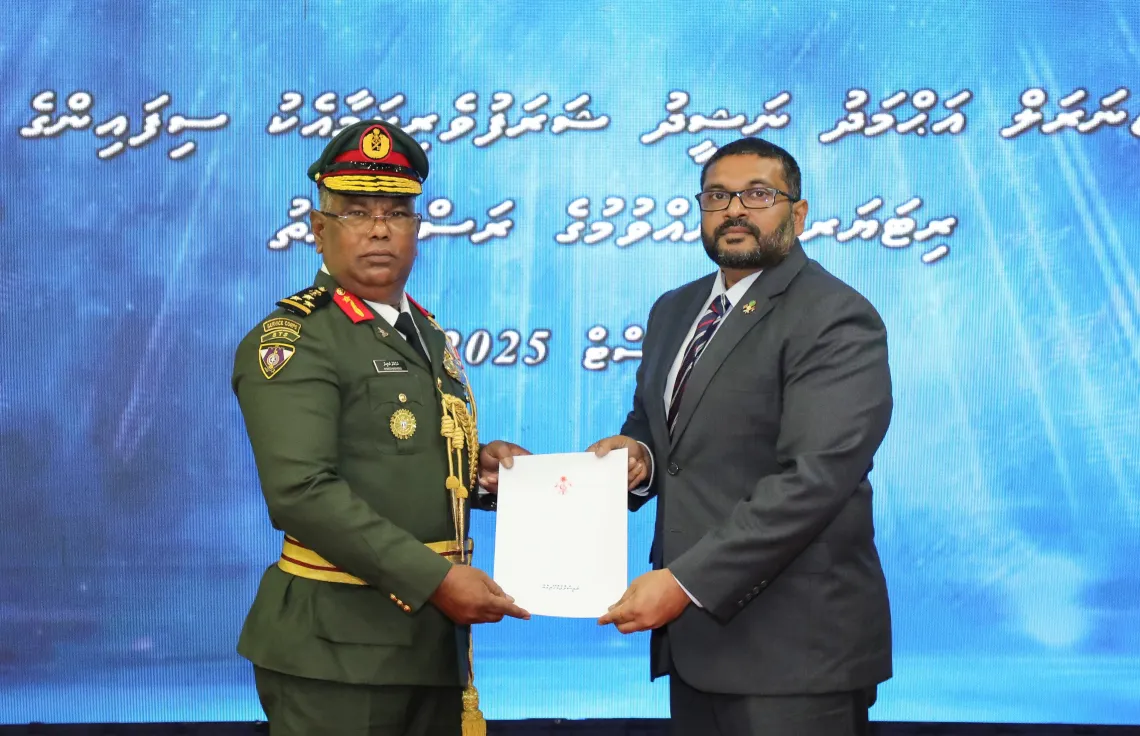 ހިދުމަތުގައި 37 އަހަރު: ބްރިގޭޑިއާ ޖެނެރަލް ނަޝީދު، ރިޓަޔާ ކުރައްވައިފި