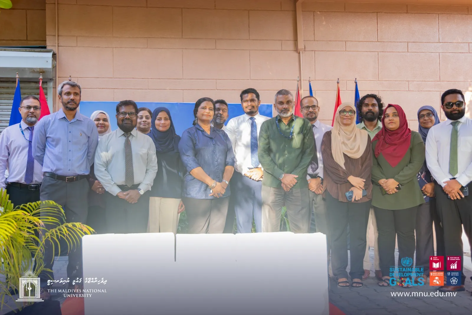 އެމްއެންޔޫގެ މަލްޓި ޕާޕަސް ބިލްޑިންގގެ ބިންގާ އެޅުން