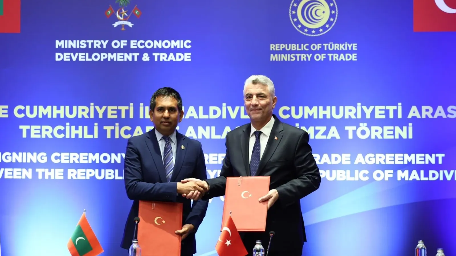 Maldives-Türkiye Trade Agreement Enters Into Force, Covering 558 Tariff Lines