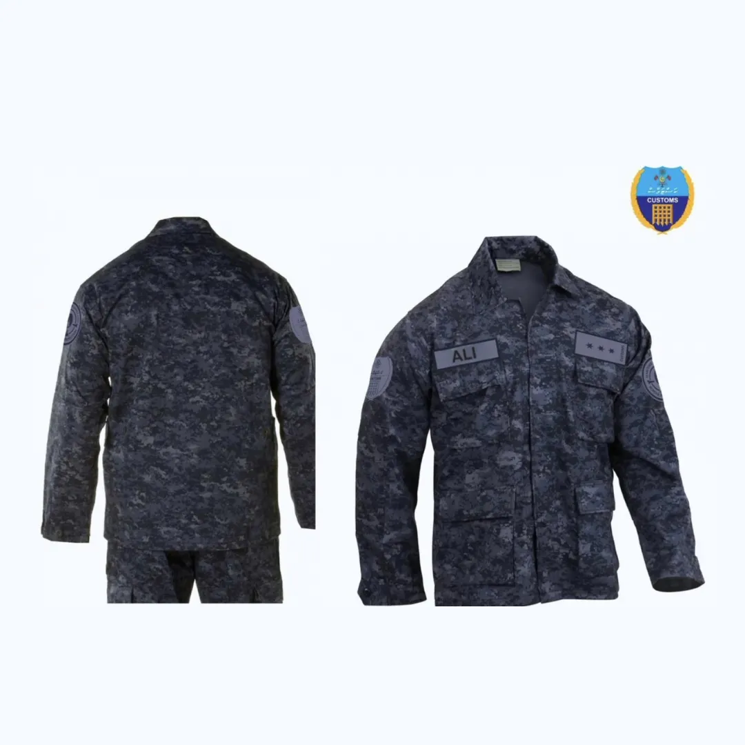 The special uniform designed for Maritime Surveillance and Border Protection unit of customs