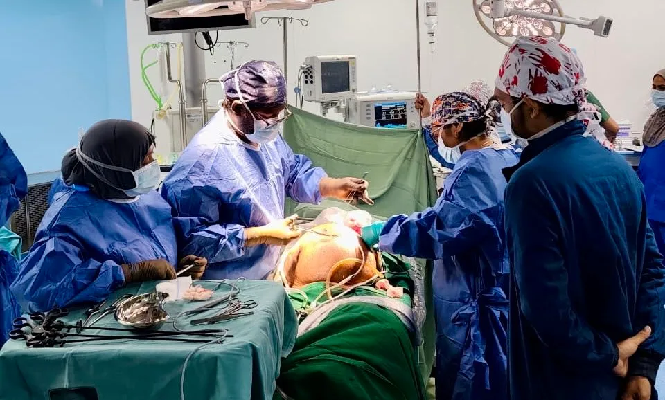 First successful Tenckhoff catheter insertion surgery (Photo/IGMH via X)