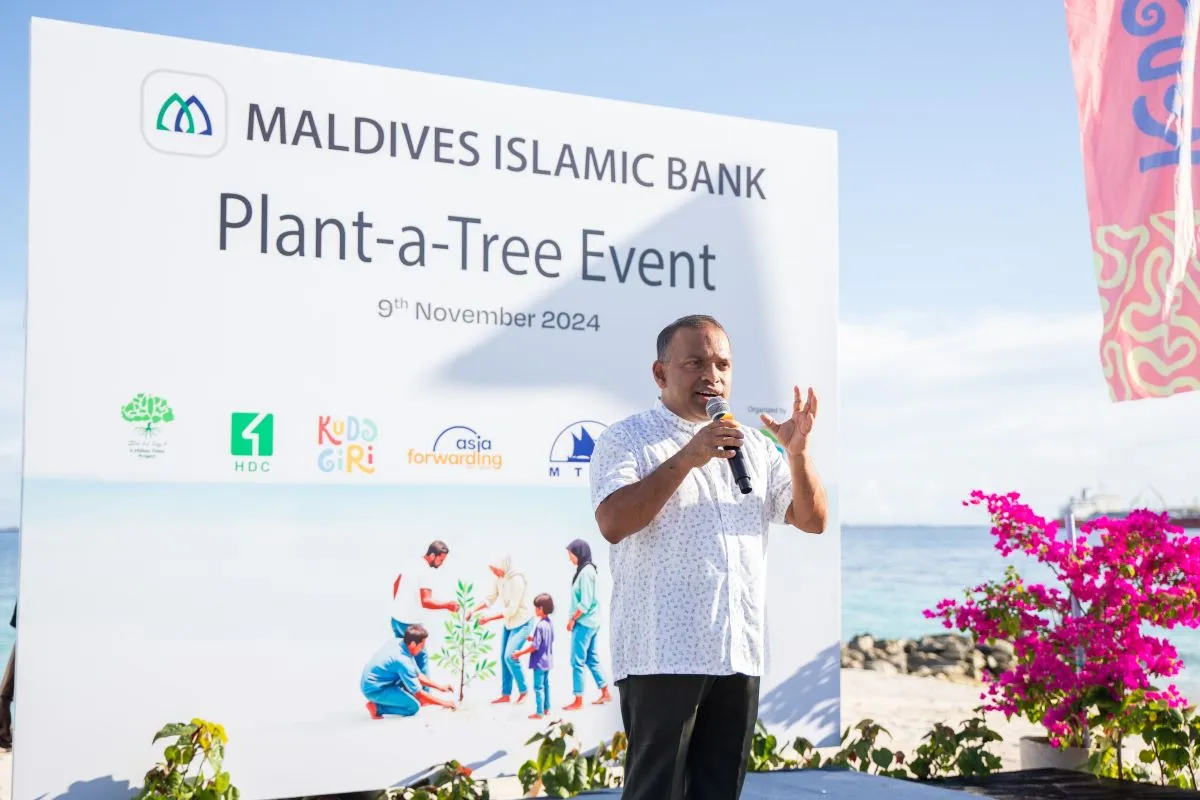 MIB CEO Mufaddal Idris Khumri at tree plantation event (Photo/MIB)