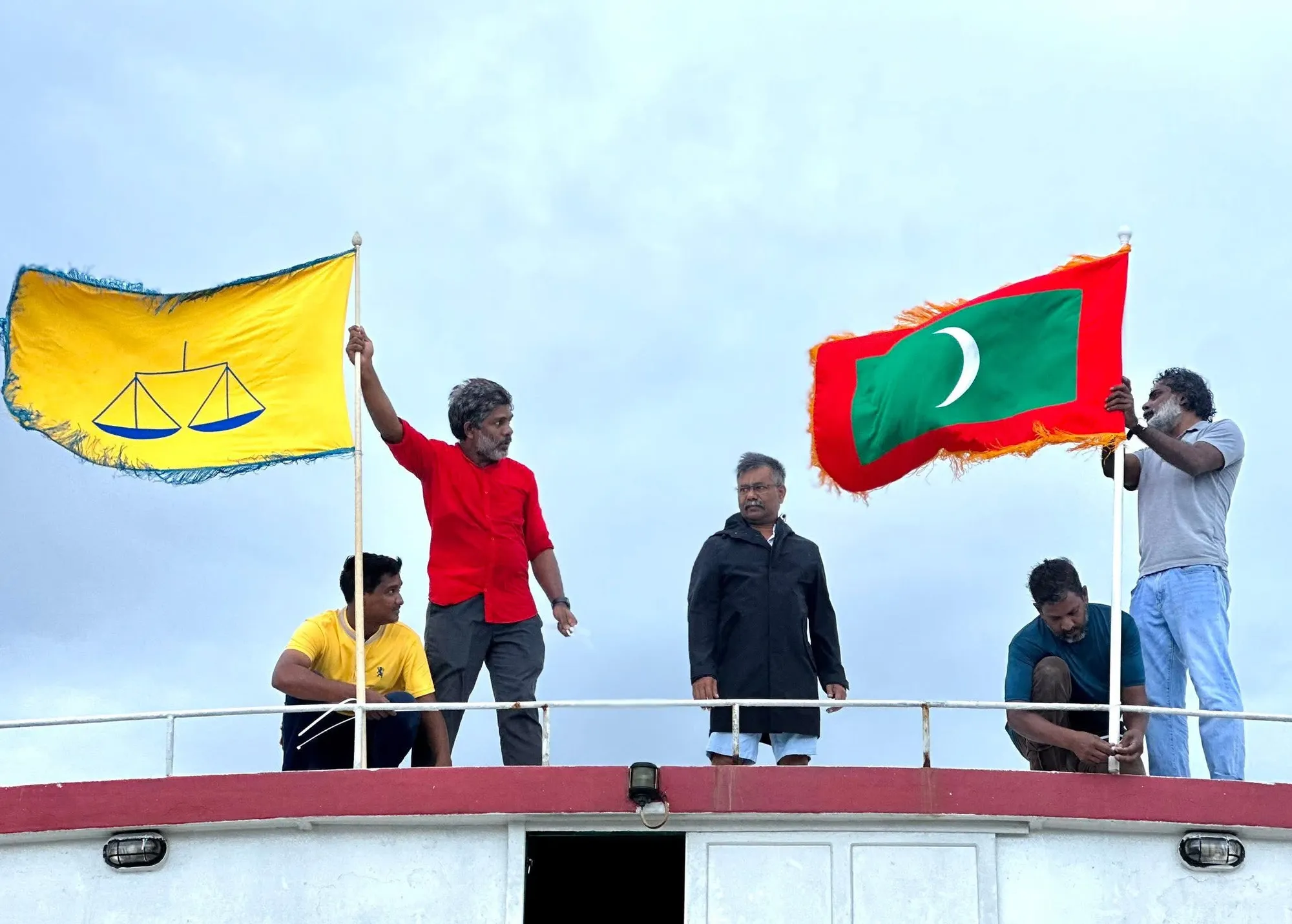 އެމްޑީޕީގެ ޖަލްސާއަށް މާލެއިން ސަޕޯޓަރުން ދަތުރުކުރަން ހަމަޖެއްސި ބޯޓް