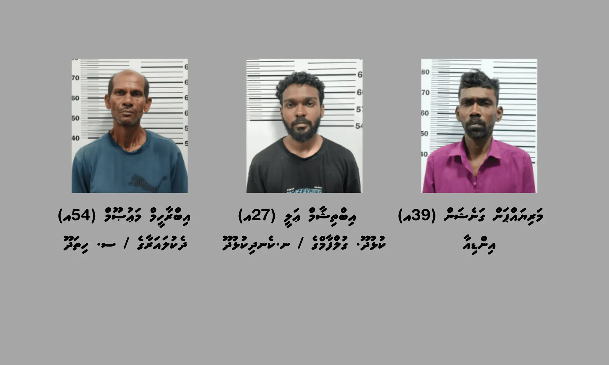 މަސްތުވާ ތަކެއްޗާއި ބަނގުރާ ވިއްކުމުގައި އުޅުނު މަރިޔައްޕަނާއި އިބްތިޝާމާއި މަޢުޞޫމް ހައްޔަރު