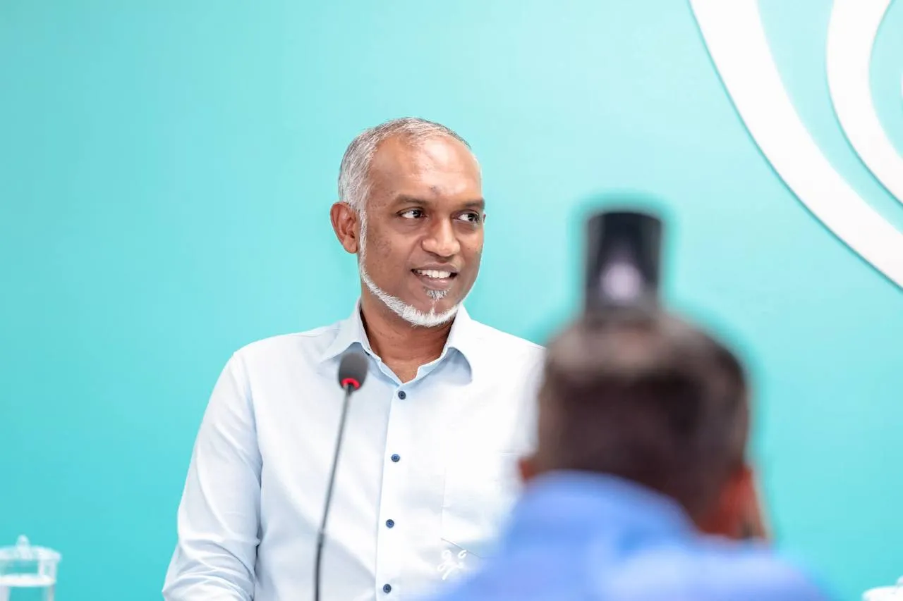 PNC leader, President Dr. Mohamed Muizzu