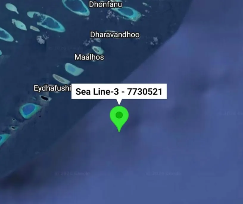 4 މީހުންނާއެކު ދަތުރުކުރަމުން ދިޔަ ސަޕްލައި ދޯންޏެއް އަރިއަޅާލައި ކާށިދޫ ކަނޑަށް ދިޔަވަނީ