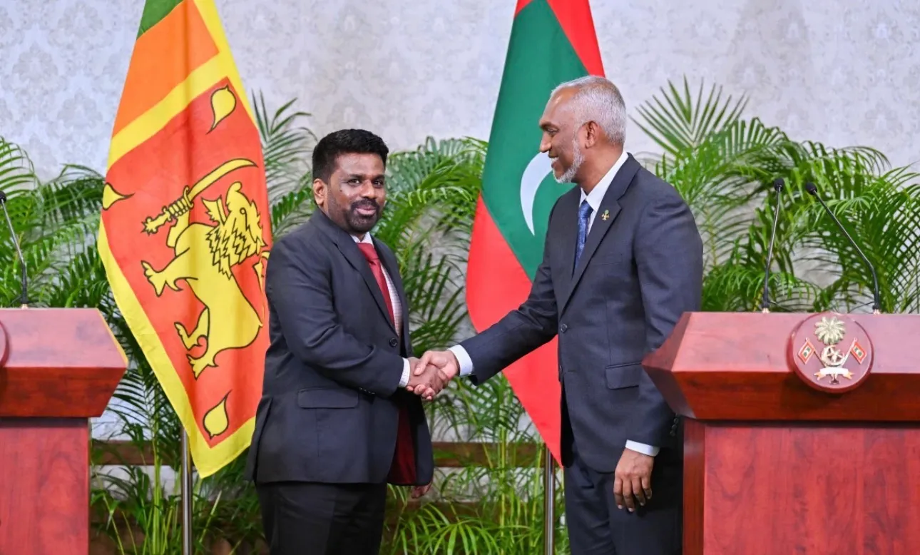ރައީސް މުޢިއްޒު އާއި ލަންކާ ރައީސް