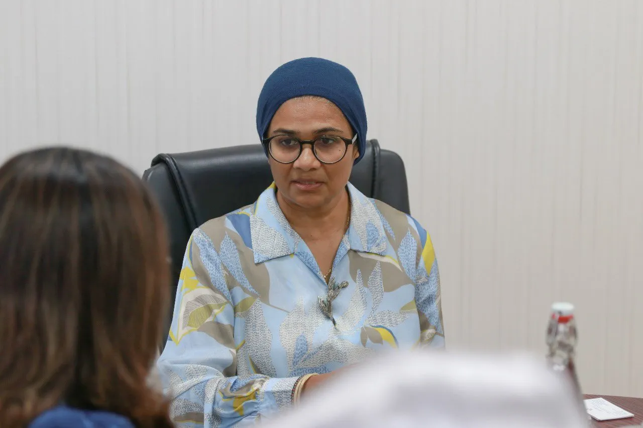 މަތީ ތަޢުލީމާއި ތަމްރީނާއި ބެހޭ ވަޒީރު މަރިޔަމް މާރިޔާ-- ފޮޓޯ: މިނިސްޓްރީ