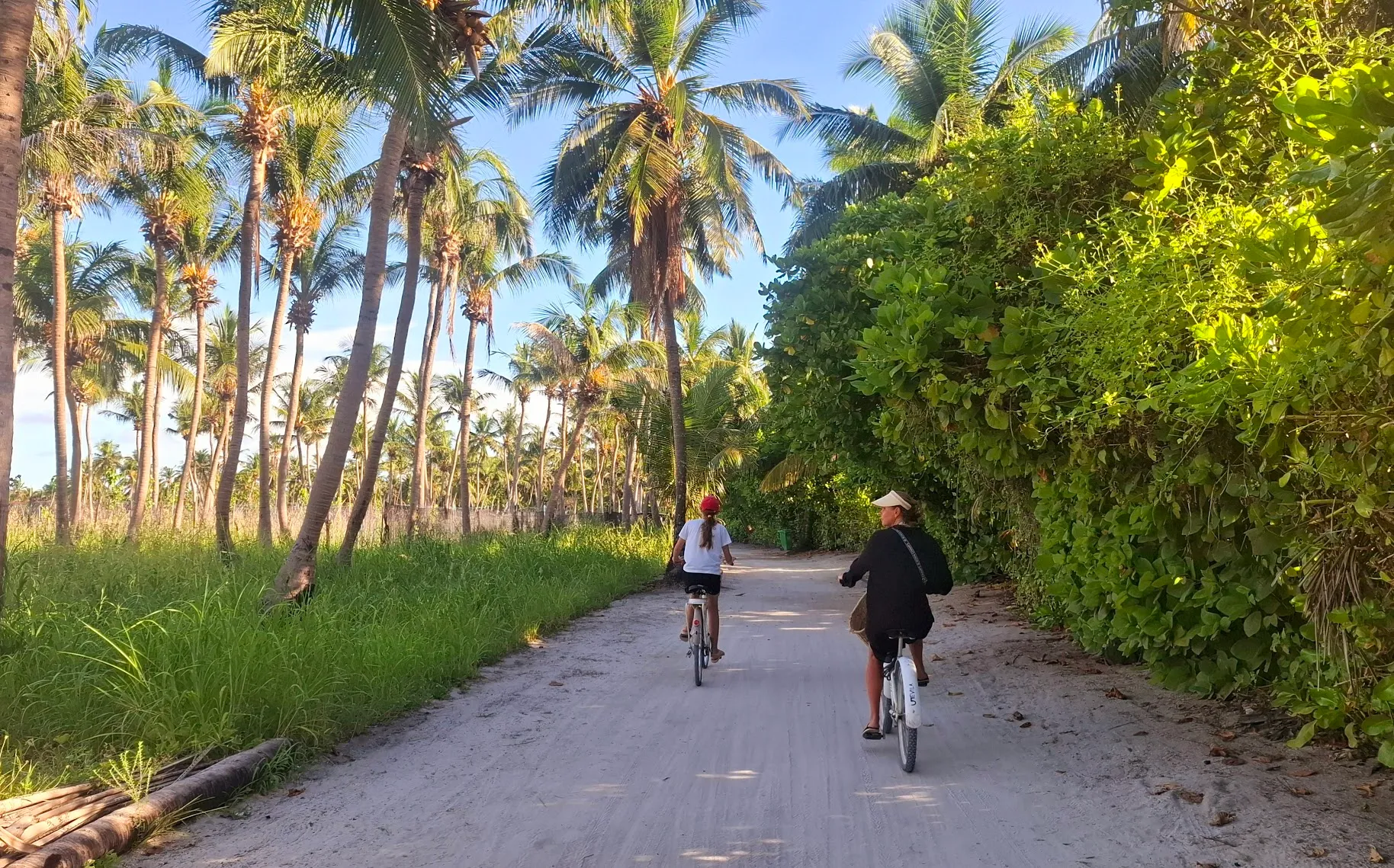 Tourists in Thoddoo (Photo/Voice)