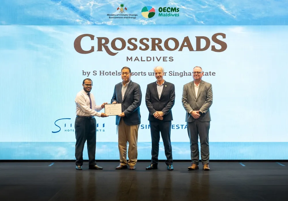 CROSSROADS Maldives reef area receives official OECM conservation status