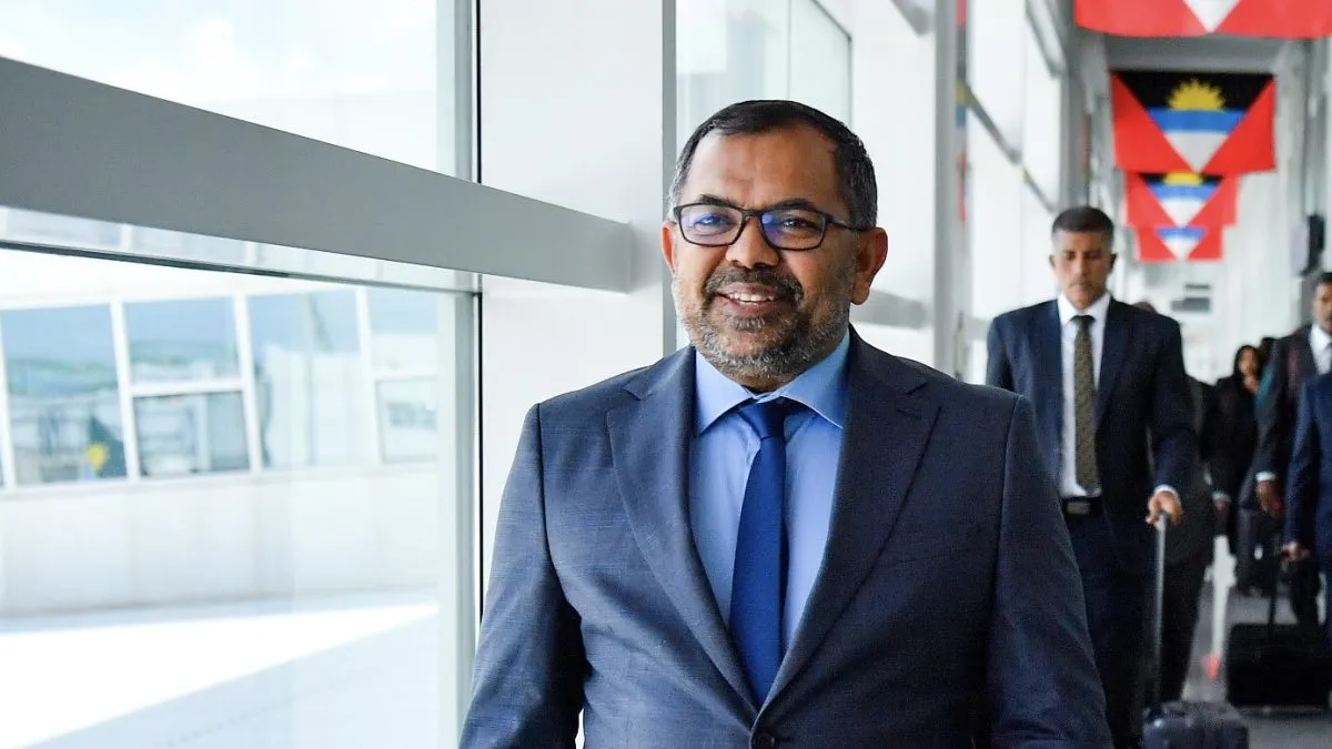 Minister of Foreign Affairs Moosa Zameer (Photo/ President's office)